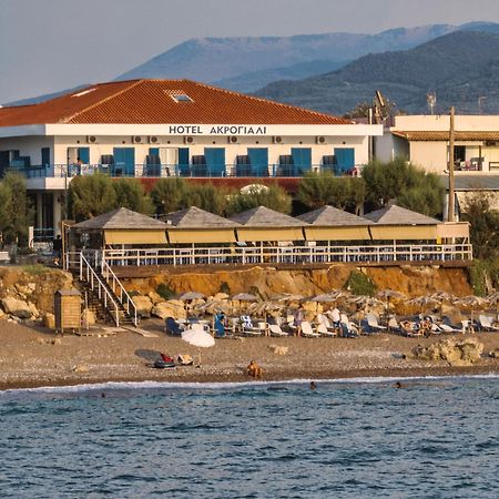 Akrogiali Kyparissia Buitenkant foto