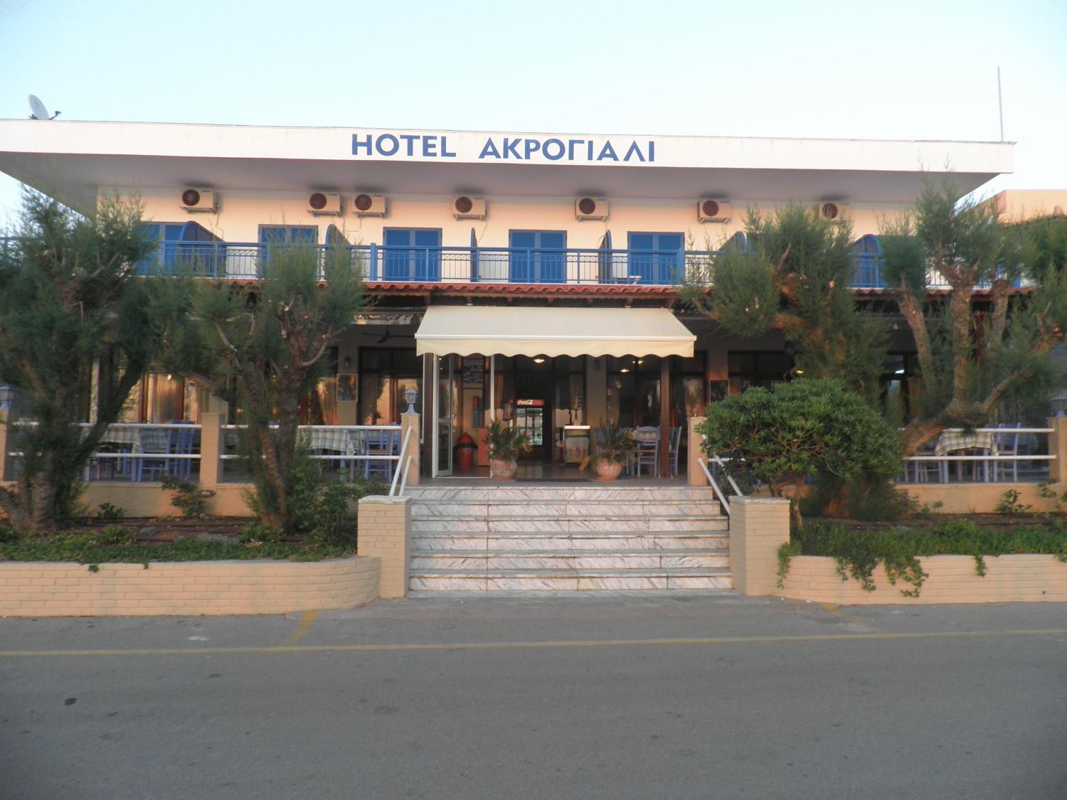 Akrogiali Kyparissia Buitenkant foto