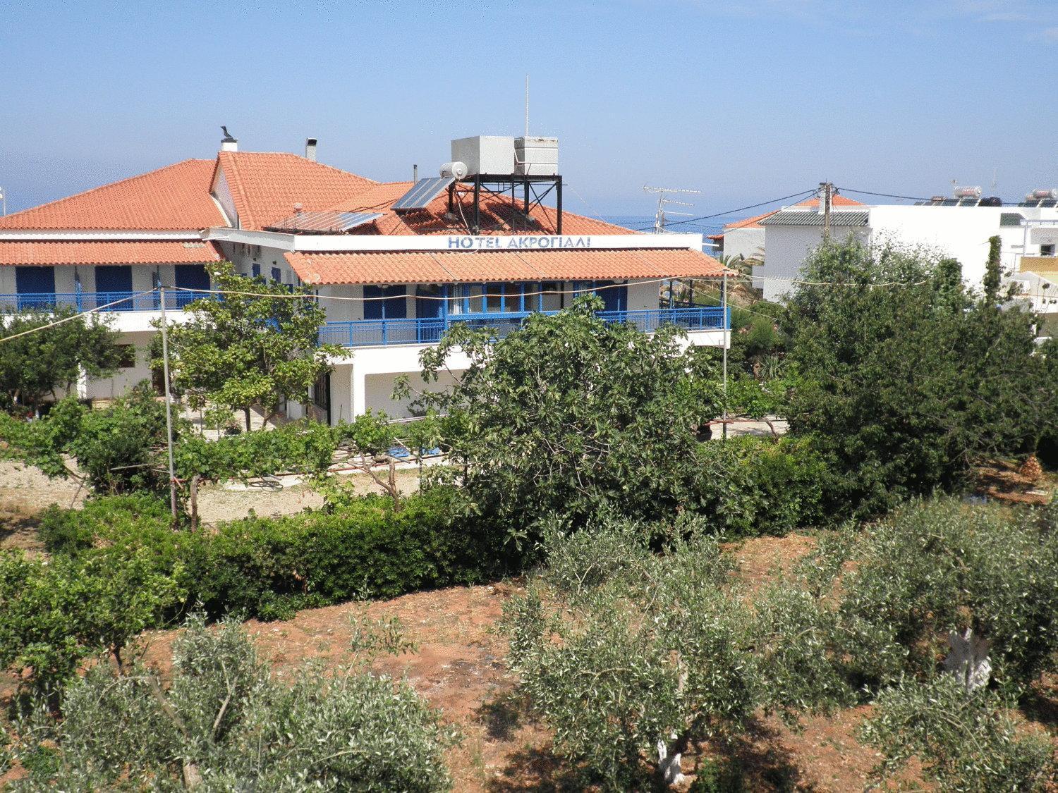 Akrogiali Kyparissia Buitenkant foto