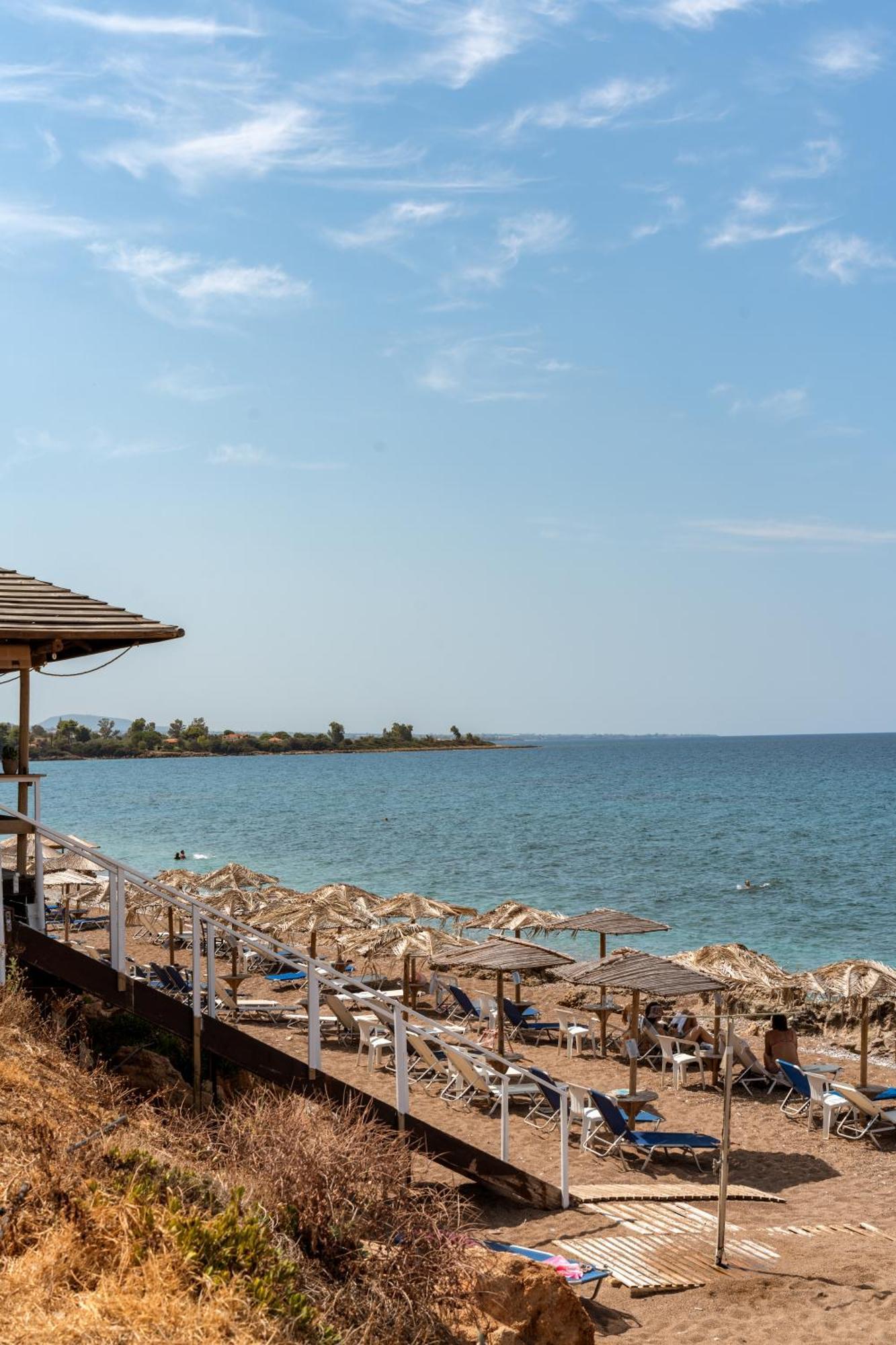 Akrogiali Kyparissia Buitenkant foto